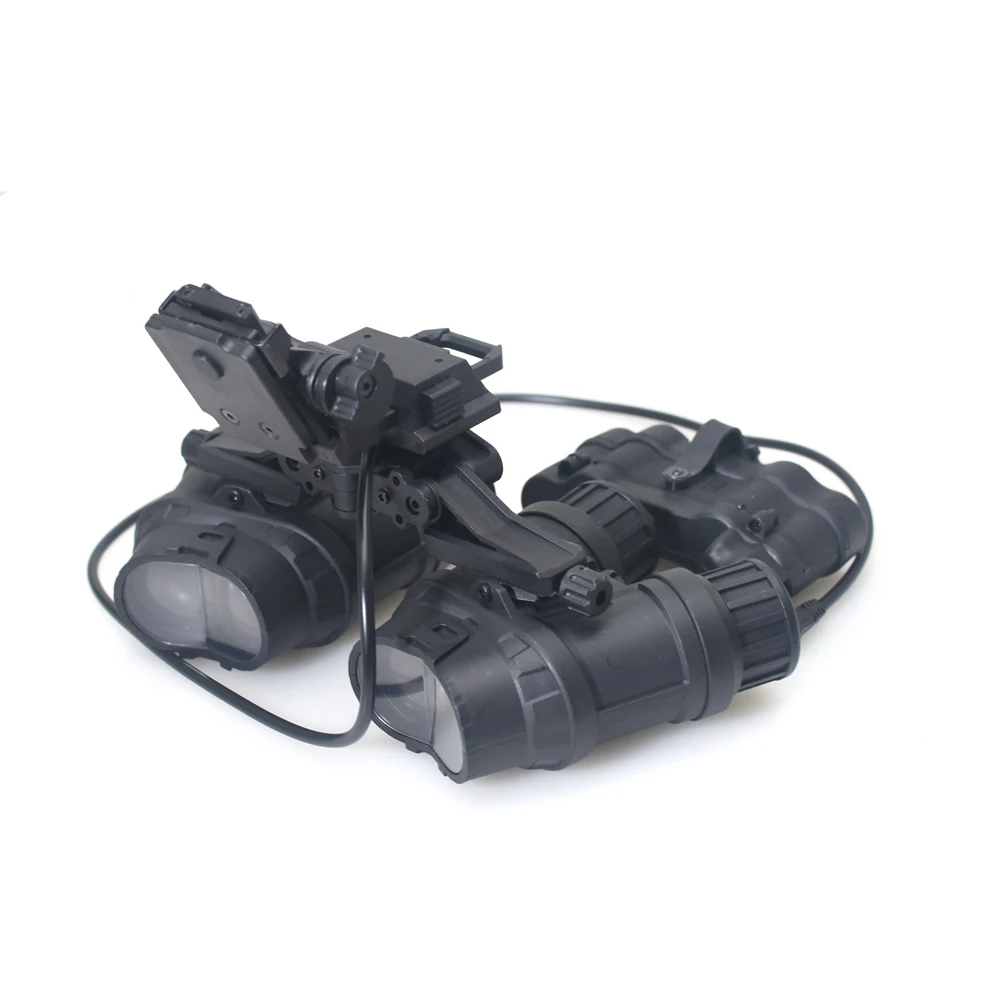 Casco táctico sin función, GPNVG-18 de giro lateral, gafas de visión nocturna, modelo simulado NVG + adaptador de montaje NVG L4G24 - imagen 4