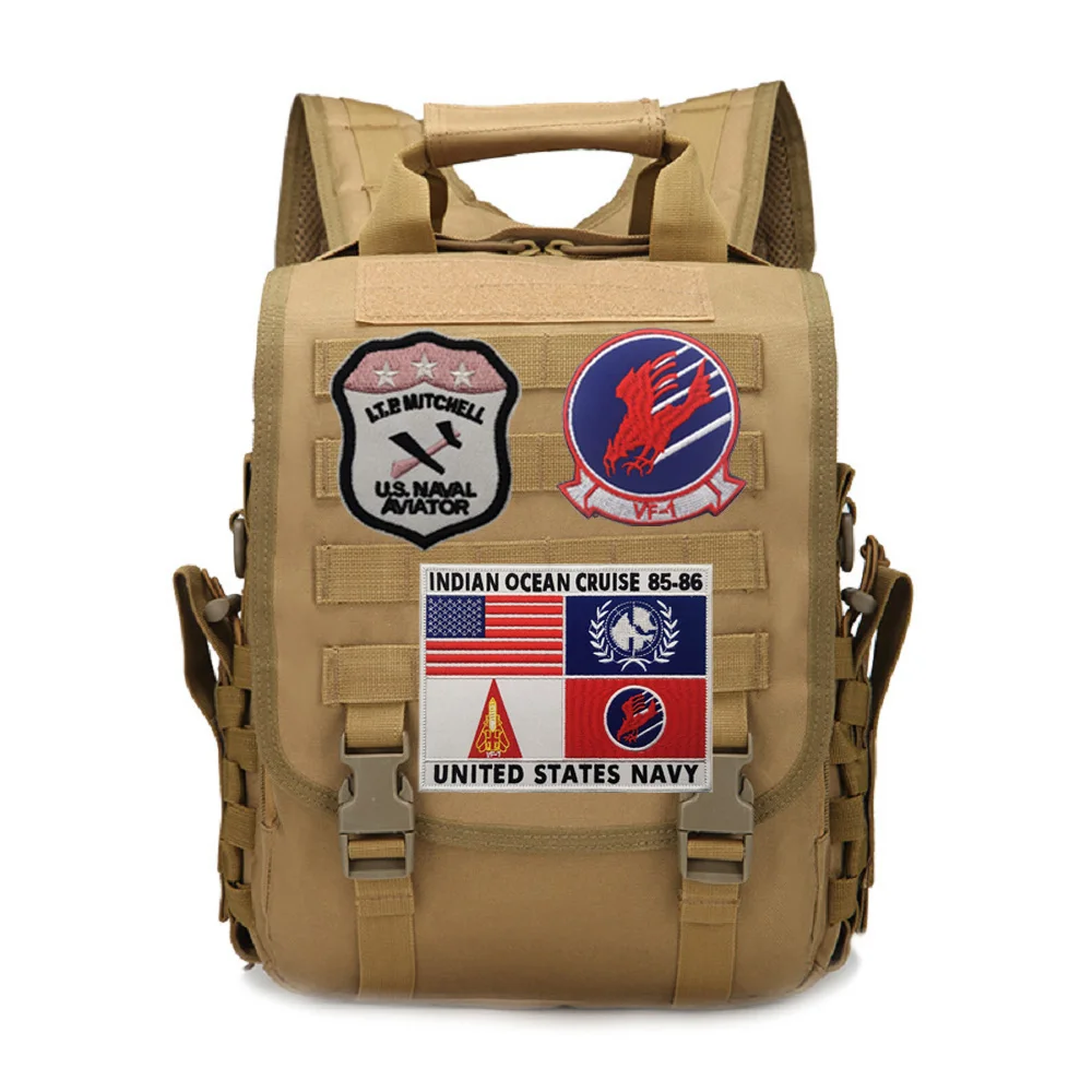 Top Gun conjunto táctico con mochila, parches velcro y brazalete - imagen 4
