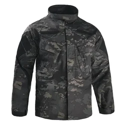 Chaqueta táctica camuflaje hombre – Resistente outdoor y senderismo