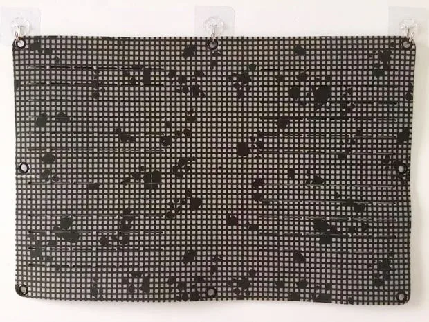 Almohadilla de exhibición de almacenamiento de insignia de camuflaje, brazalete táctico, tela de acabado, sistema Molle, colgante de pared - imagen 5