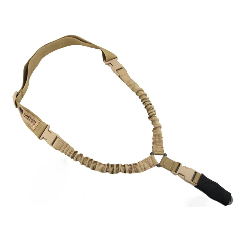 Emersongear táctico LQE un punto pistola Sling Delta solo Rifle correa de hombro cuerda cinturón caza al aire libre senderismo Nylon EM8489 - imagen 3