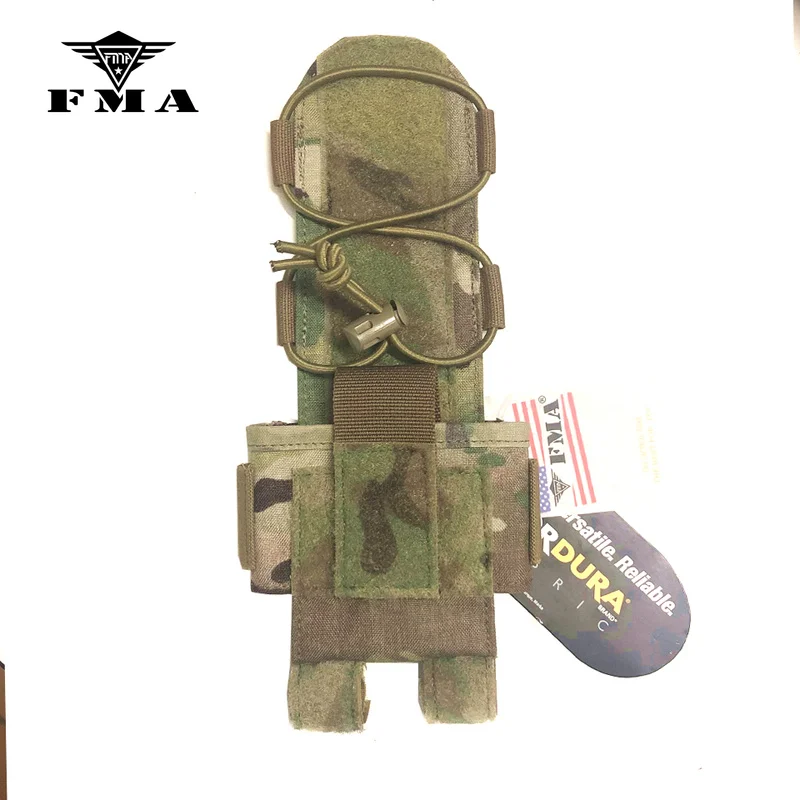 Bolsa táctica para exteriores FMA MK2, funda para batería, Multicam para casco, casco Airsoft, funda para bolsas de batería - imagen 2