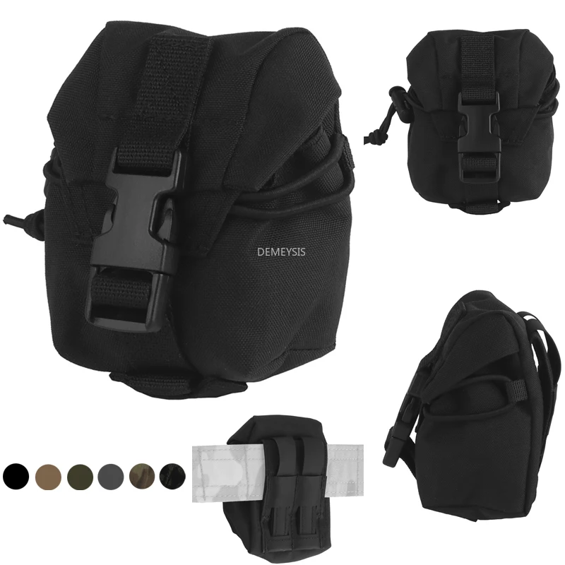 Bolsa táctica multifuncional MOLLE, bolsa para granada, bolsa Frag para M67, para exteriores, Airsoft, caza, riñonera, bolsa de herramientas de tiro