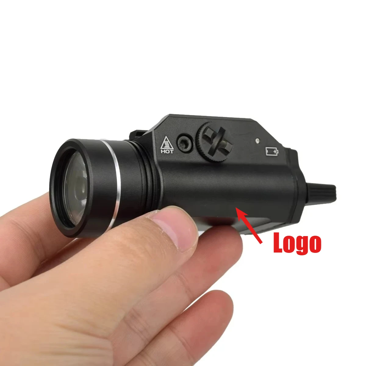 TR-1 TR-7 táctico arma linterna Metal 1000 lúmenes TR7 luz estroboscópica LED para 20mm Glock 17 Airsoft Rifle Scout antorcha - imagen 4