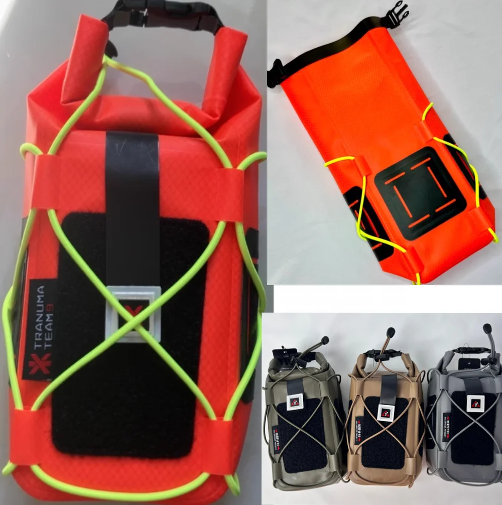 Botiquín de primeros auxilios de liberación rápida impermeable T9 para almacenamiento resuceseado por agua, bolsa impermeable de liberación rápida - imagen 4