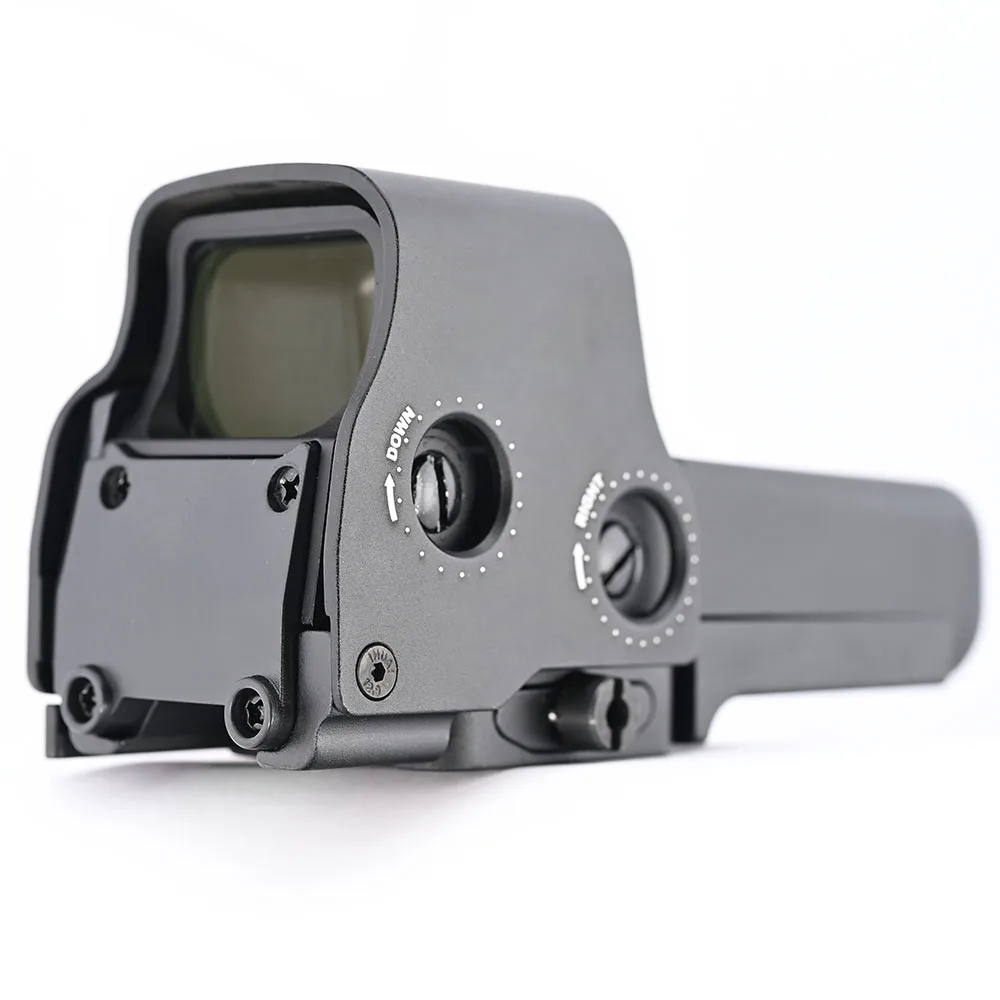 Airsoft Tactical 518 1x colimador de mira de punto rojo Base de montaje integrada de 20 mm - imagen 3