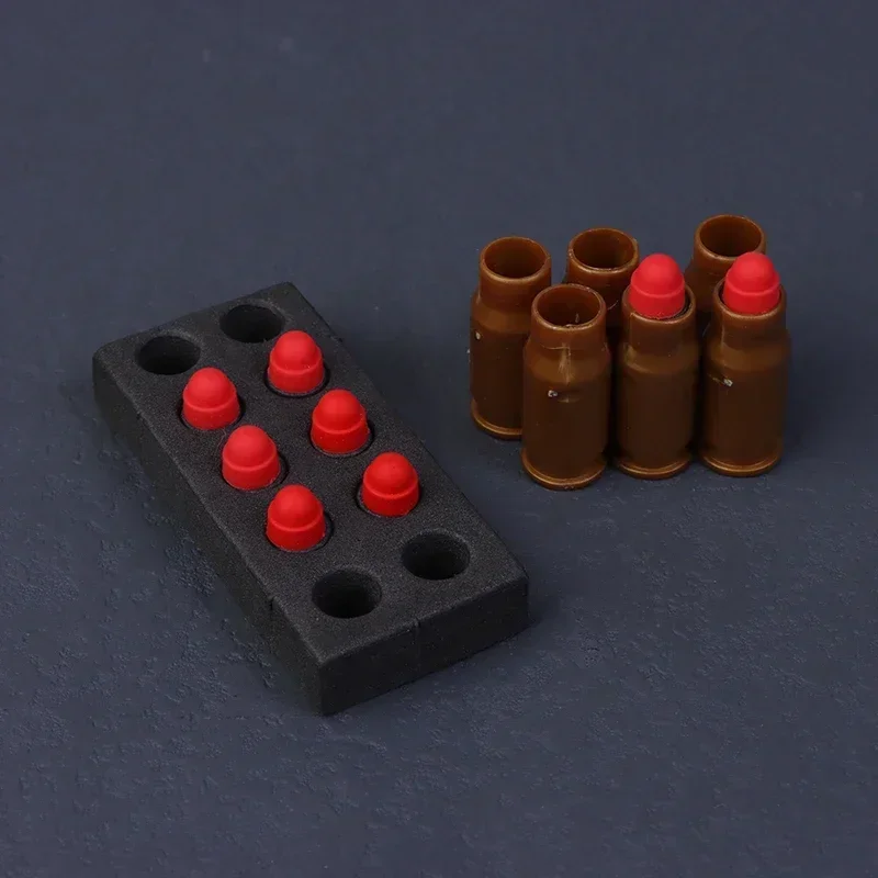 Bala suave para Paintballs/M1911/UPS/Pistola de juguete Desert Eagle, accesorios de Clip de cartucho de bala suave pequeña de 7mm para pistola de expulsión - imagen 5