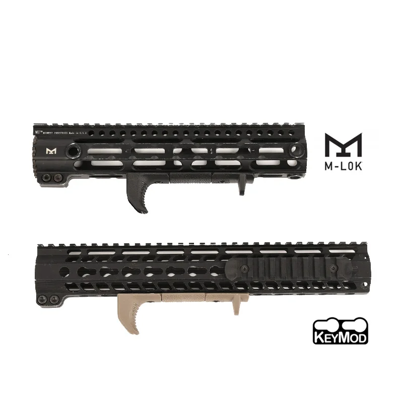 Cubierta riel táctico M-LOK KeyMod – Protector polímero para AR15 M4 - imagen 5