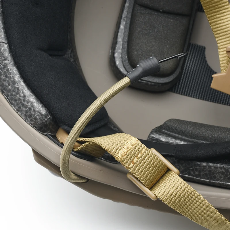 Casco táctico DE corte superalto para exteriores, protector DE Color, edición limitada, Airsoft - imagen 4