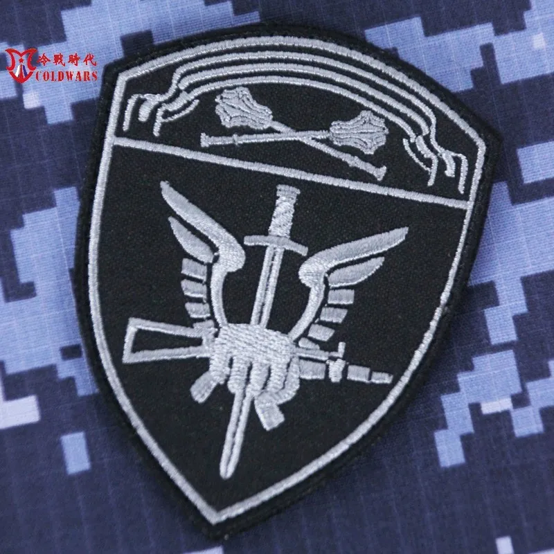 Insignia de armas bordadas rusas para tácticas al aire libre, insignia de tropa, insignia de moral - imagen 2