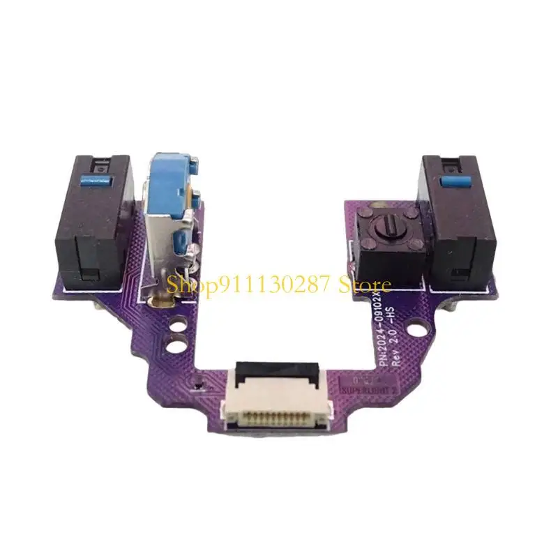 Placa base con microinterruptor ratón J1HC, a prueba polvo para ratón GProX Superlight 2 con decodificadores rueda - imagen 3