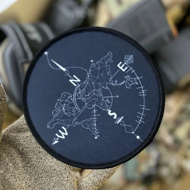 Parche táctico moral militar con velcro para ropa y mochila - imagen 3