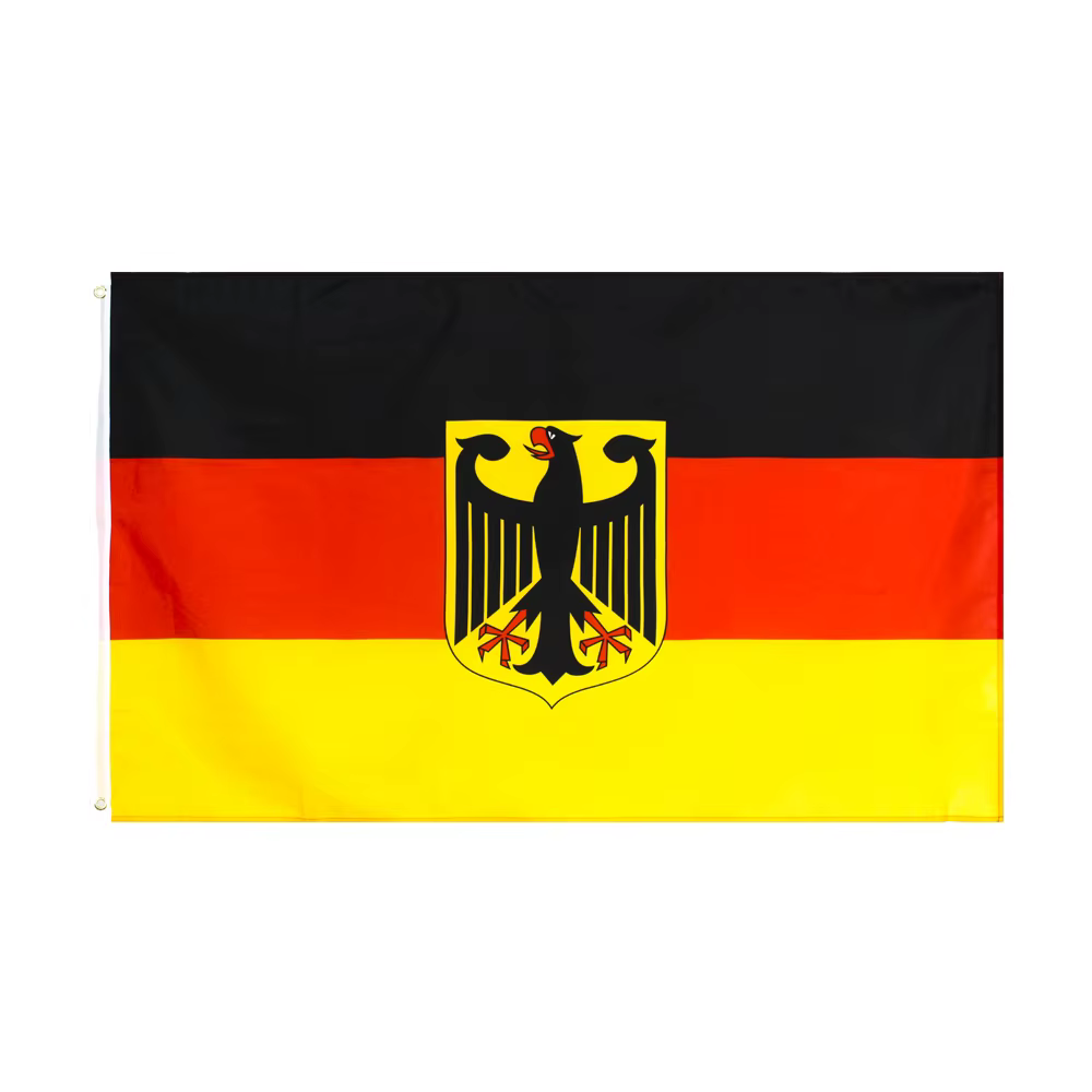 Bandera de Alemania 90x150 cm vista frontal