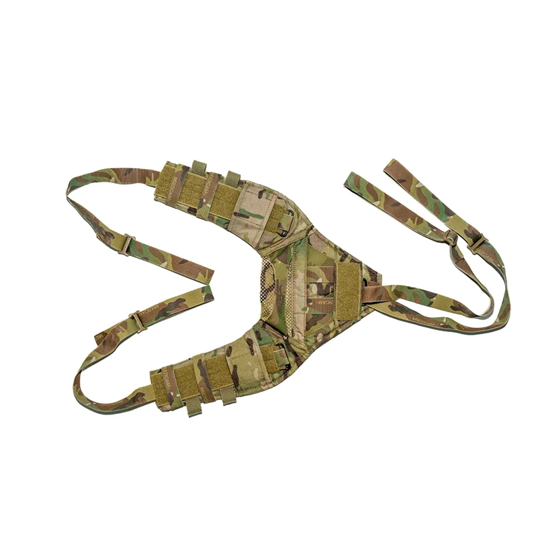 Arnés de caza triangular con yugo acolchado AVS, correa ajustable para múltiples cinturones, equipo para exteriores