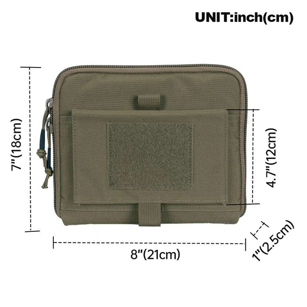 Bolsa Molle para exteriores, riñoneras tácticas, riñonera EDC, bolsa de herramientas, accesorios de equipo de caza, riñonera con cinturón - imagen 2