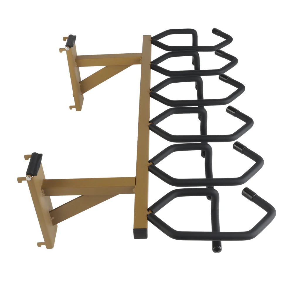 Equipo táctico estante de exhibición de pared gancho montaje para Rifle escopeta Airsoft con acolchado suave perchas ganchos accesorios de caza - imagen 3