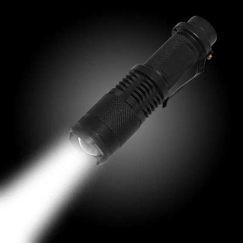 ELEMENTS GEAR Mini linterna LED retráctil XML T6, 1000LM, SK98, 5 modos, linterna retráctil con zoom - imagen 4