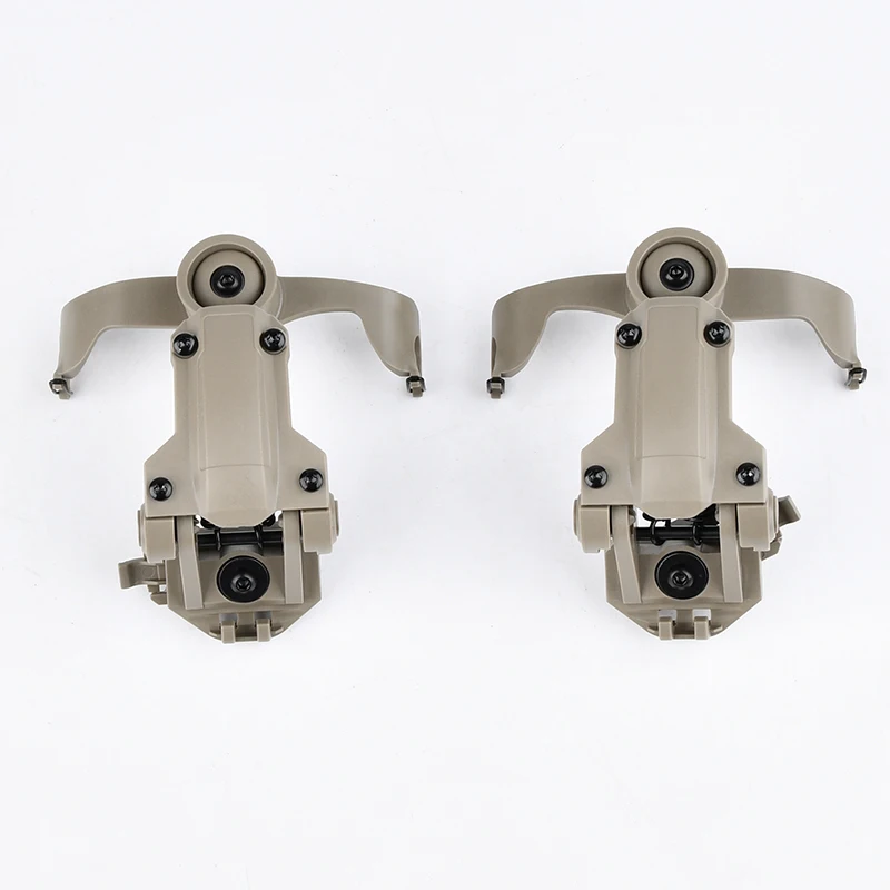 Soporte de auriculares táctico para deportes de impacto, rotación de 360 grados, elástico para cascos rápidos, Walker's Razor - imagen 3