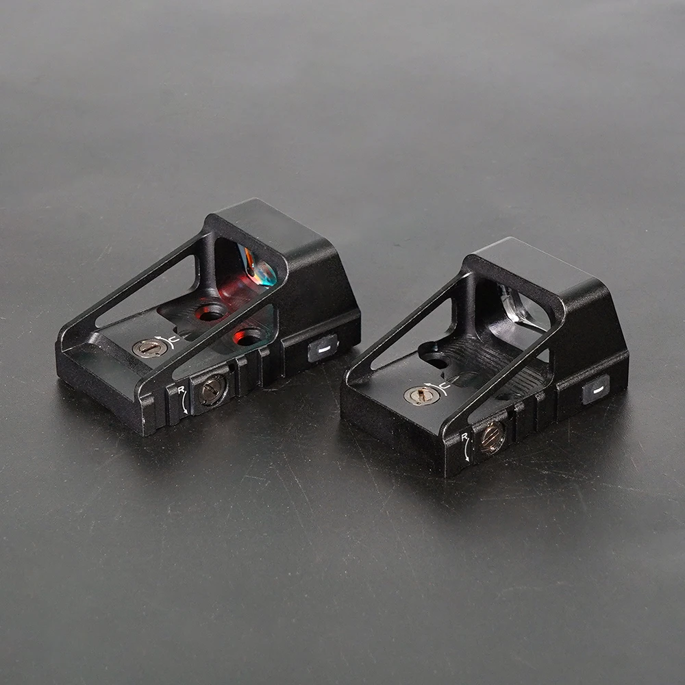 1x23mm 3,25 MOA NV OS mira de punto rojo mira réflex táctica RM RFootprint/MOS Fooprint Parallex libre a 25 metros para Glock - imagen 5