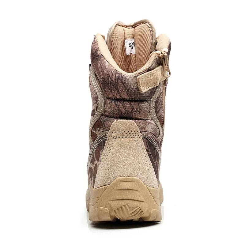 Botas tácticas urbanas de cuero impermeable – Invierno - imagen 5