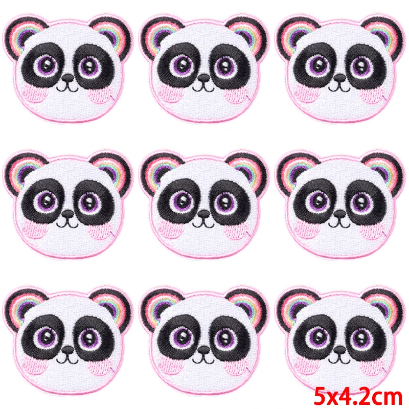 Parche bordado de animales para mascotas, parches termoadhesivos para planchar en la ropa, parche para gatos y perros, lote de 10 unidades - imagen 5