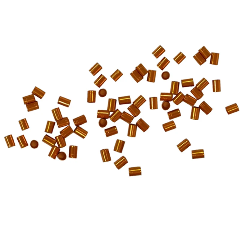 50PCS gold OD6.0mm