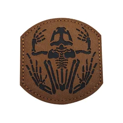 Parche táctico PVC reflectante nocturno para brazalete uniforme MOLLE