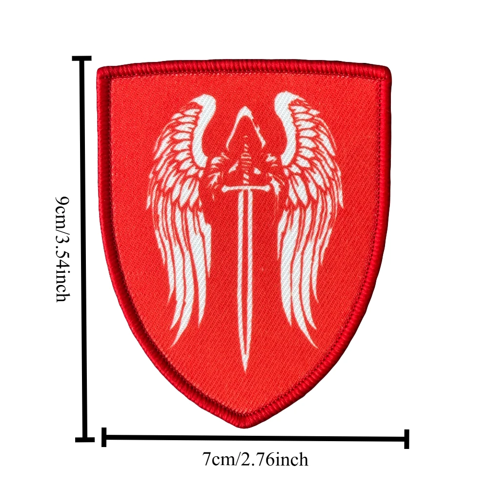 Parche táctico de moral de Ángel de castigo, parche de gancho y bucle, insignia militar de Chevron, brazalete, pegatinas para mochila, accesorios de decoración - imagen 2