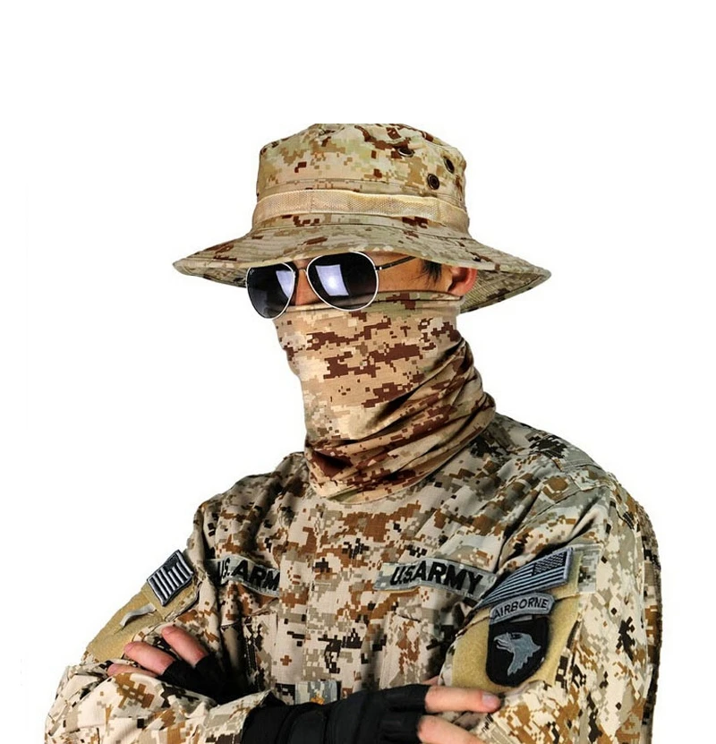 Diferentes patrones de camuflaje disponibles