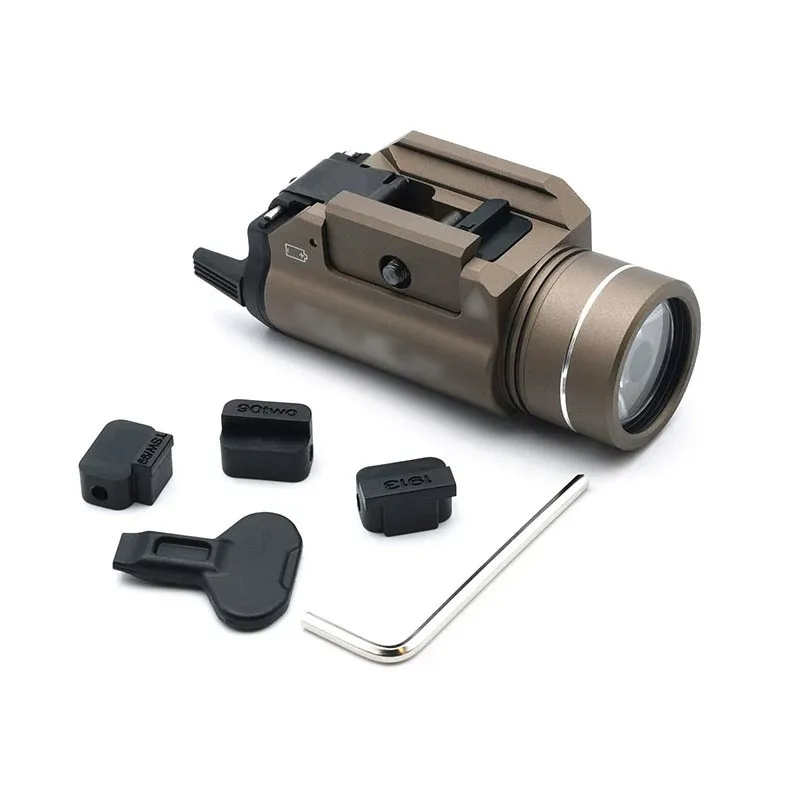 ELENEMNT TR1 pistola táctica luz 1000 lúmenes pistola de liberación rápida linterna LED caza al aire libre ajuste 20mm Rail GLOCK G17 - imagen 2