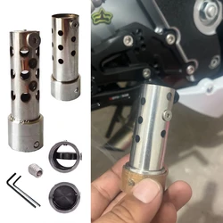 20/25/30/35mm tubo de escape de motocicleta silenciador enchufe modificación reducción de ruido silenciador universal