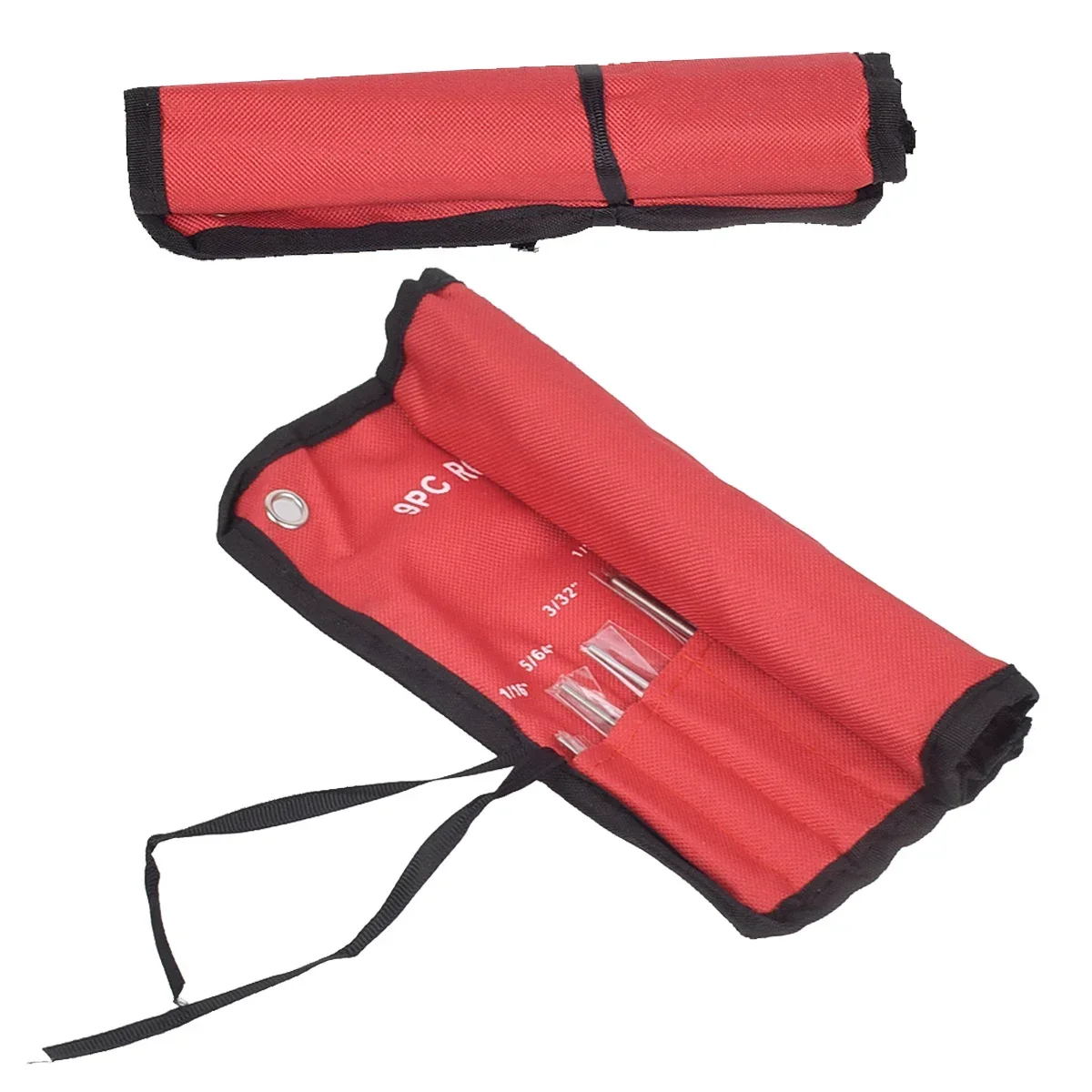 Juego de punzones de cabeza redonda de 9 Uds., Kit de herramientas de punzonado de pasadores de agarre de varios tamaños de acero, herramientas de cincel de arranque de extremo hueco profesional - imagen 3