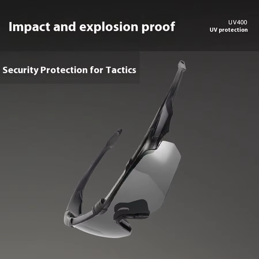 JSJM Gafas tácticas antiviento con protección UV para exterior - imagen 2