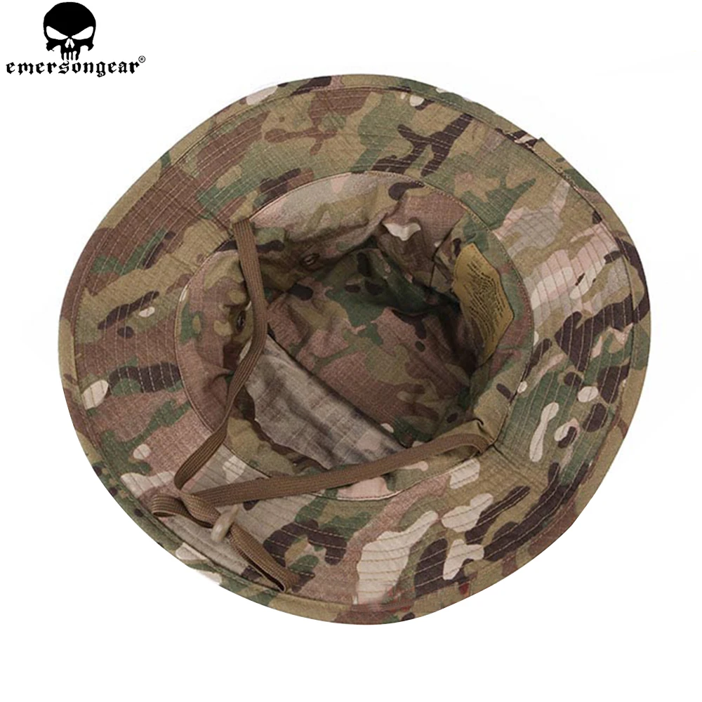 EMERSONGEAR sombrero Boonie táctico sombrero de caza gorra Boonie Airsoft camuflaje caza sol sombrero emerson Multi-camo EM8553 - imagen 2