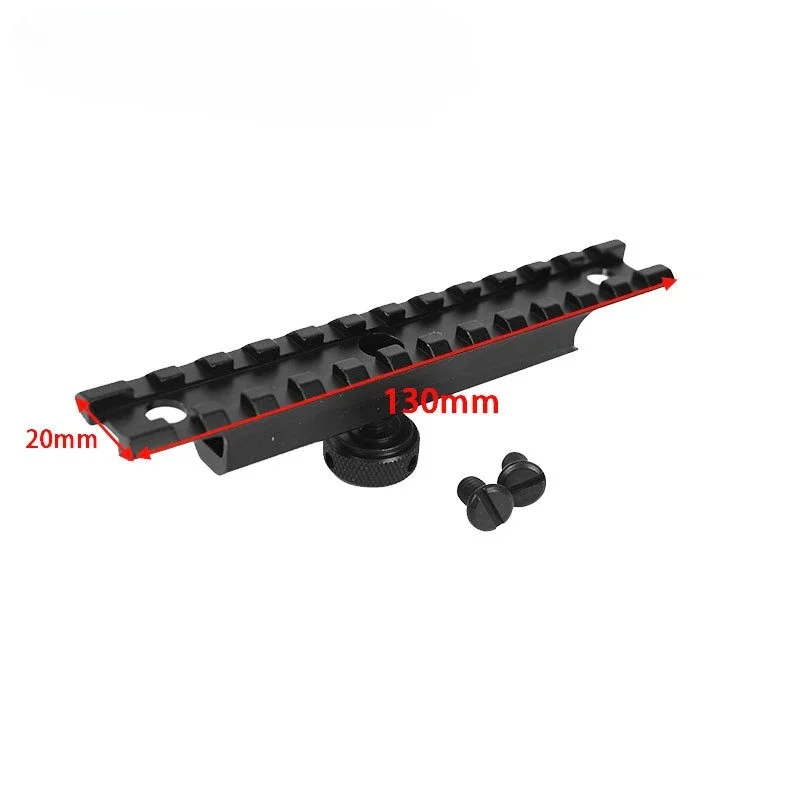Soporte táctico de cola de milano de 11-20mm para AR15/M16/M4, adaptador de riel Picatinny de perfil bajo, accesorios de caza