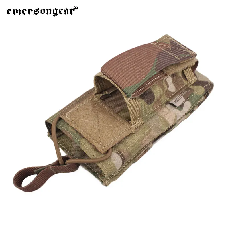 Emersongear 5,56 pistola individual abierta bolsa para revistas táctica Molle Modular Mag bolsa Emerson Carrier caza M4 M16 AK Rifle - imagen 5