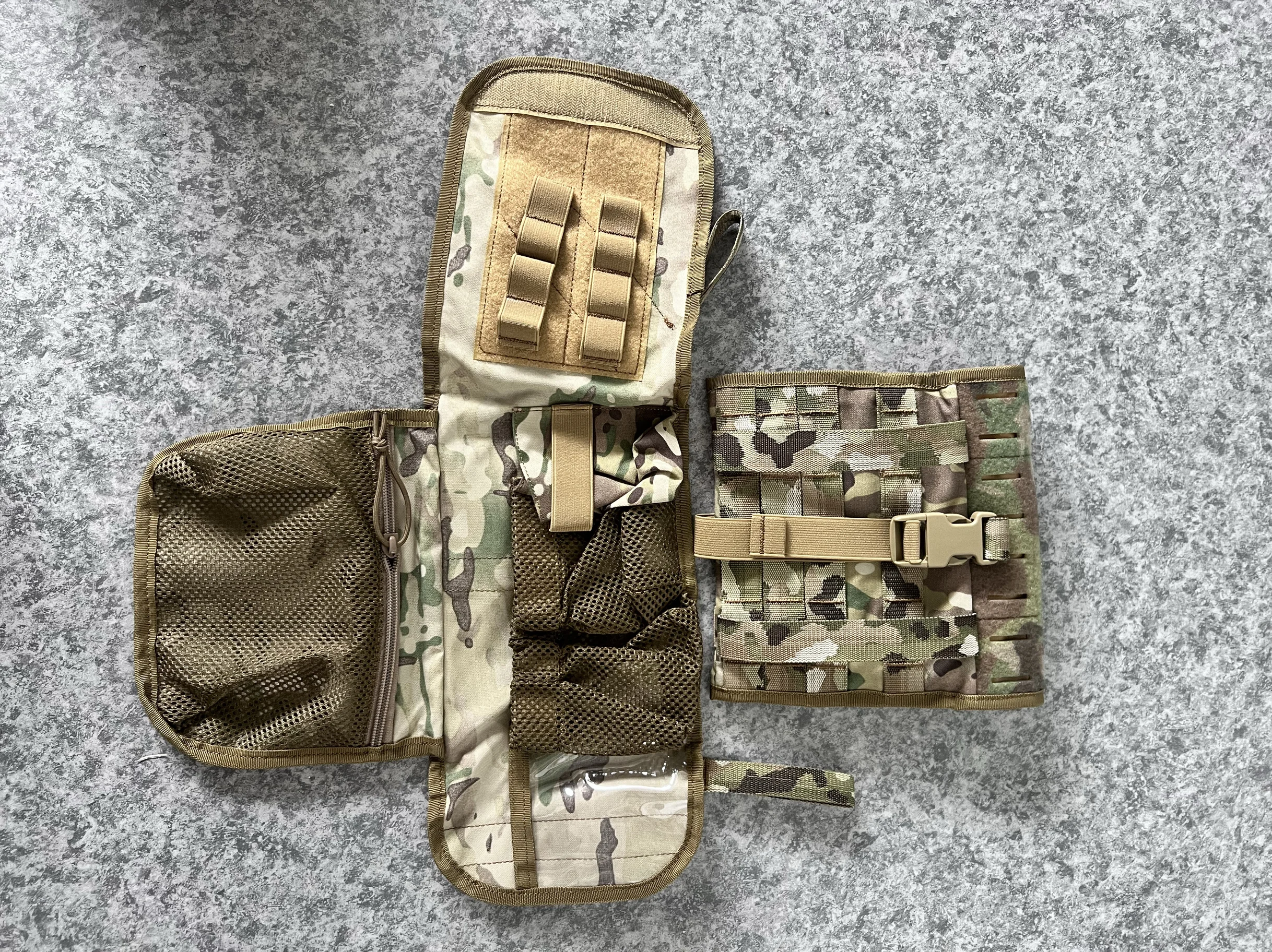 MC Camo Kit de primeros auxilios rápido, Camping al aire libre, bicicleta, viaje, senderismo, autoconducción, aventura, emergencia, autorescate - imagen 2