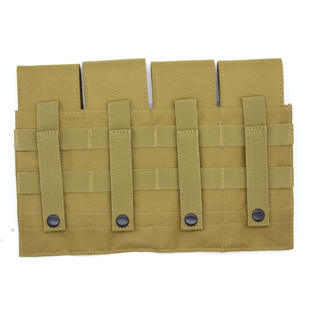 5,56 M4 cuatro cartuchos bolsa individual doble para revistas para M6 AR M4 AR15 Rifle pistola Mag bolsa Molle bolsa chaleco accesorio - imagen 5