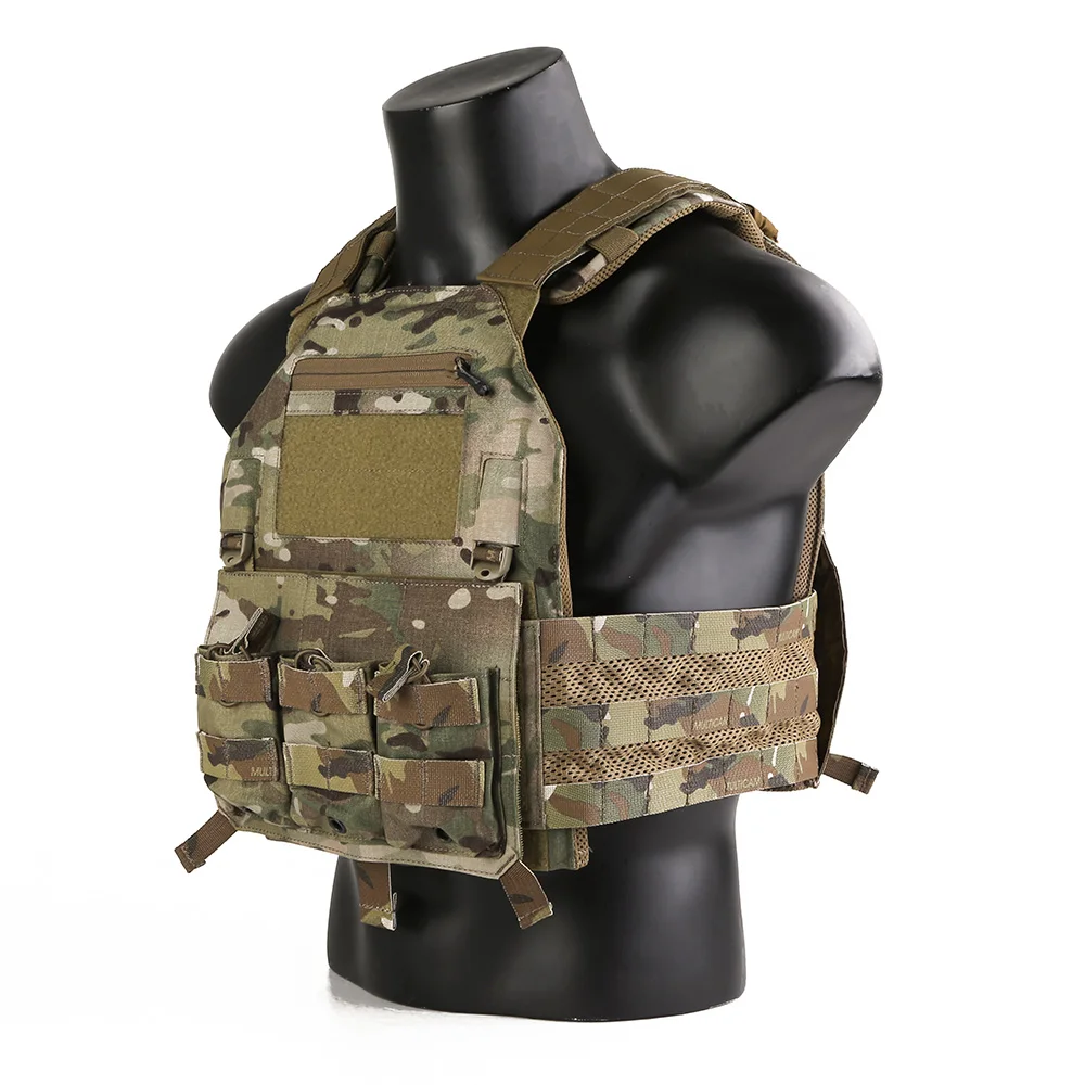 Emersongear chaleco táctico 420 chaleco portador de placa Molle Airsoft juego de guerra chaleco protector de entrenamiento armadura corporal Nylon EM7362 - imagen 3