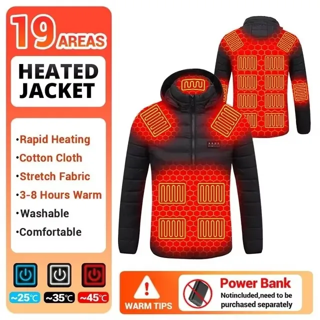 19Areas heated Black