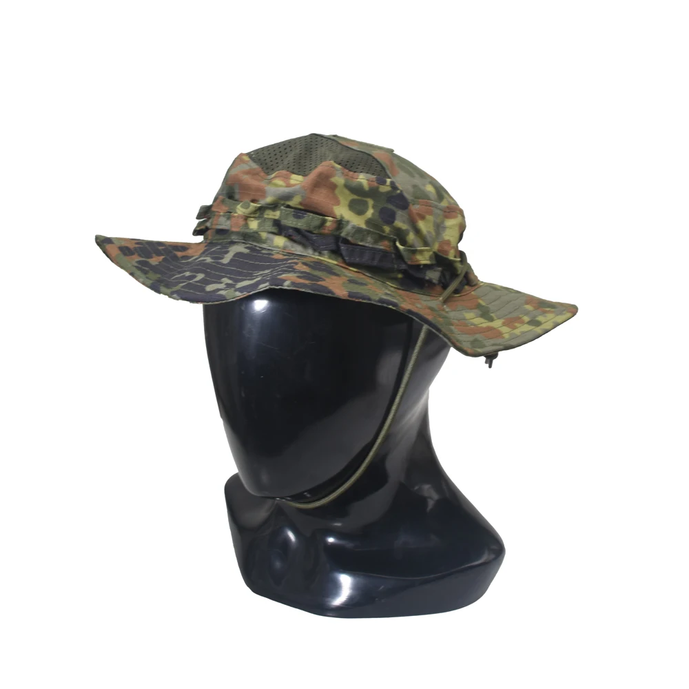 Gorra Boonie táctica ala ancha plegable para caza, senderismo y pesca - imagen 3