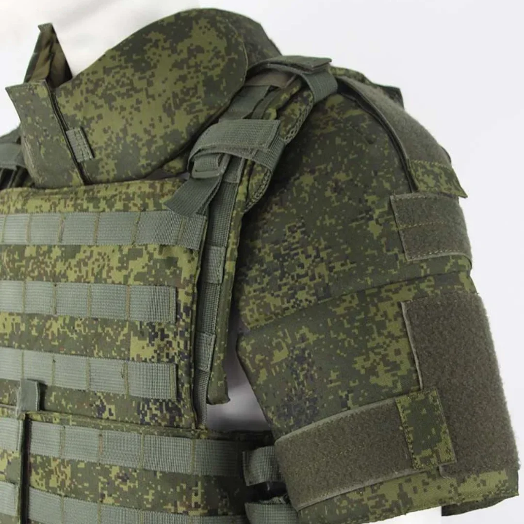 Kit de extensión de protección de chaleco táctico ruso, Protector de hombro y cuello - imagen 2