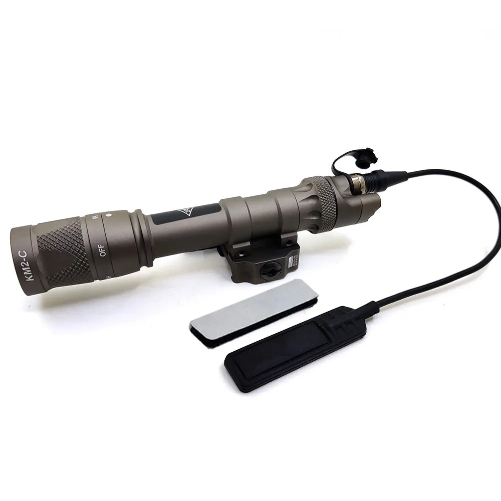 SOTAC GEAR Wea-pon Light M622V linterna IR compatible con riel de 20mm luz exploradora táctica de caza con interruptor de presión remoto - imagen 5