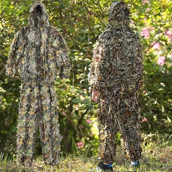 Traje táctico battle dress camuflaje 3D hojas arce