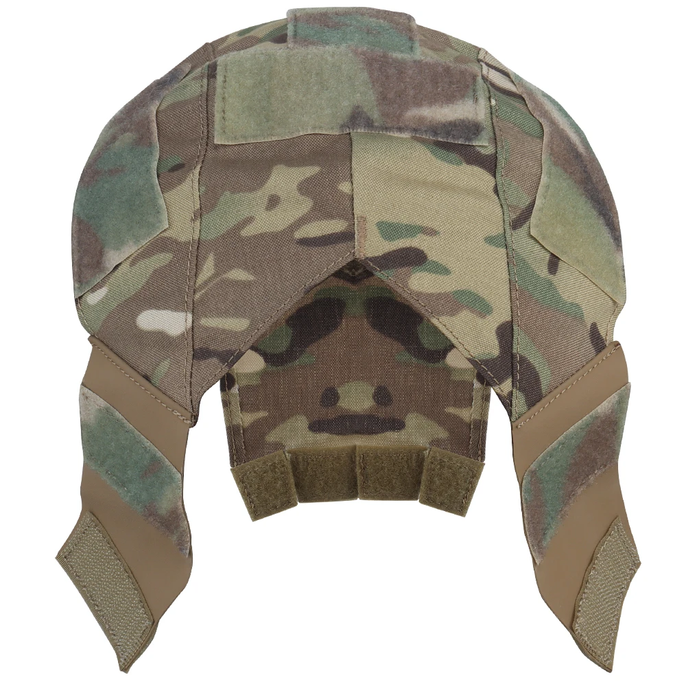 Cubierta de casco de asalto Team M-LOK, resistente al desgaste de secado rápido para casco de batalla estilo MK, accesorios de juego CS de caza Airsoft - imagen 3