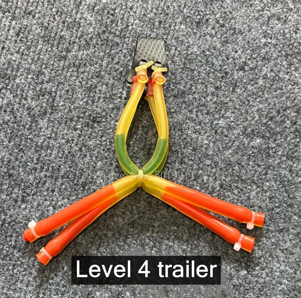 Tirachinas de goma de alta elasticidad, accesorios de tirachinas, elasticidad utilizada para catapulta, arco, caza, deportes al aire libre, herramientas de juego - imagen 4