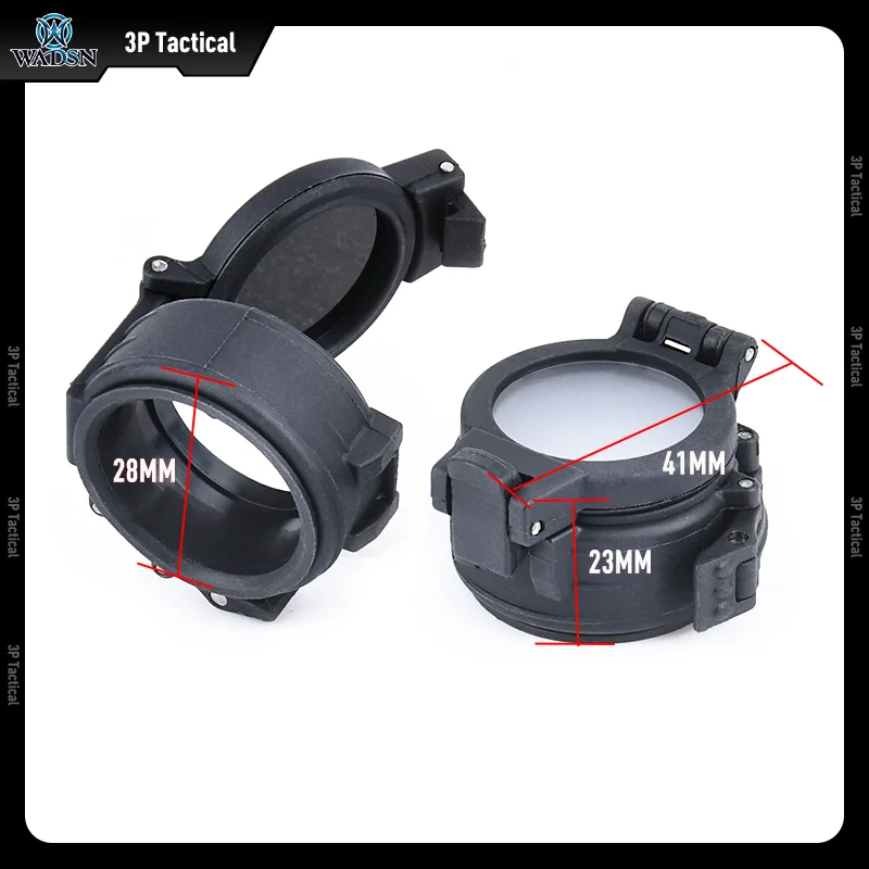 WADSN SF Surefir M300A linterna táctica luz blanca con difusor cubierta de lámpara de luz IR compatible con lámpara de arma de riel Picatinny de 20MM - imagen 2