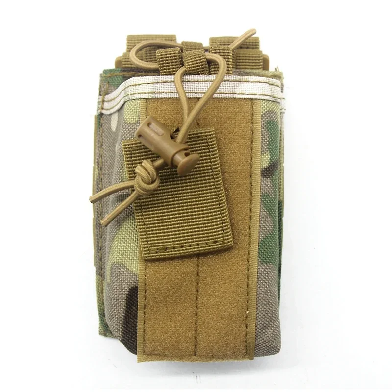 Bolsa de Radio Molle, funda de Radio, cinturón de servicio táctico, bolsa de Radio para Walkie Talkie de dos vías, almacenamiento ajustable para caza - imagen 2