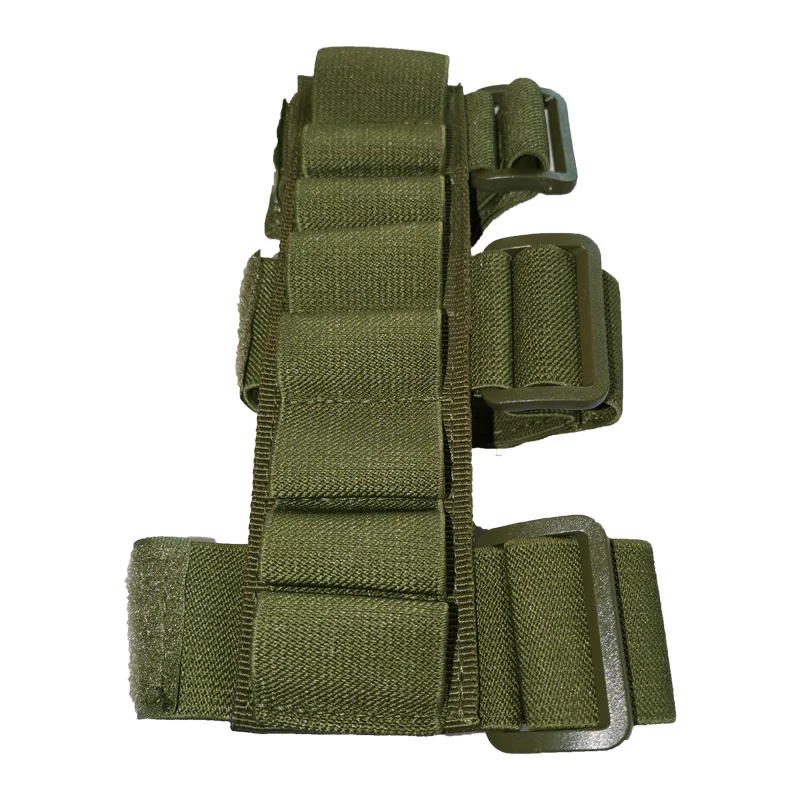 Accesorios de caza para escopeta de Airsoft, soporte de conchas, banda de brazo de tiro, botón de Rifle de calibre 20, Cartucho de munición de bala, bolsa Molle - imagen 3