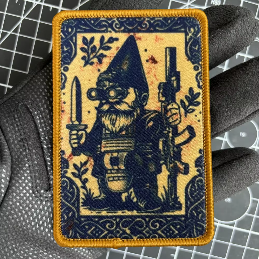 Parche táctico Gandalf MOLLE para ropa y mochila – insignia militar - imagen 4
